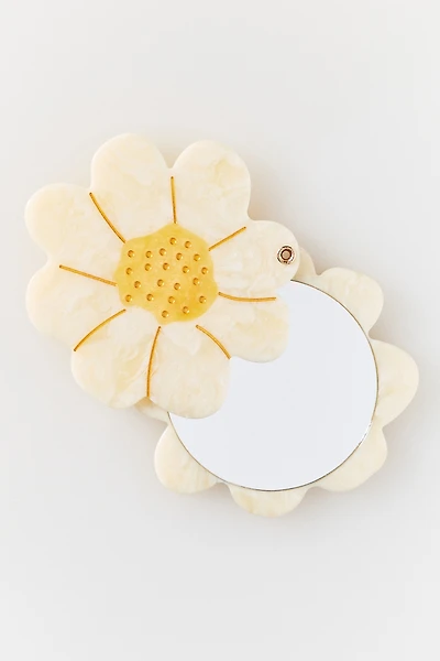 Solar Eclipse Handpainted Compact Mirror