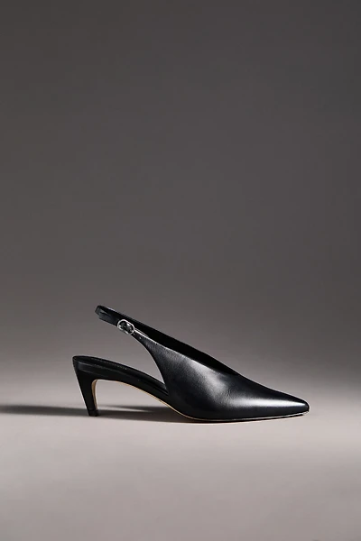 By Anthropologie Pointed-Toe Slingback Pumps