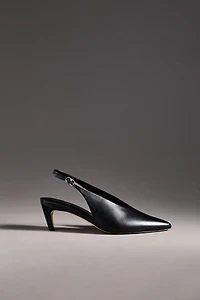 By Anthropologie Pointed-Toe Slingback Pumps