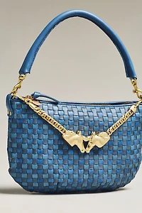 Clare V. Vintage Gold Le Cheval Top-Handle Bag Strap