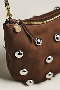 Clare V. Lune Studded Italian Leather Bag