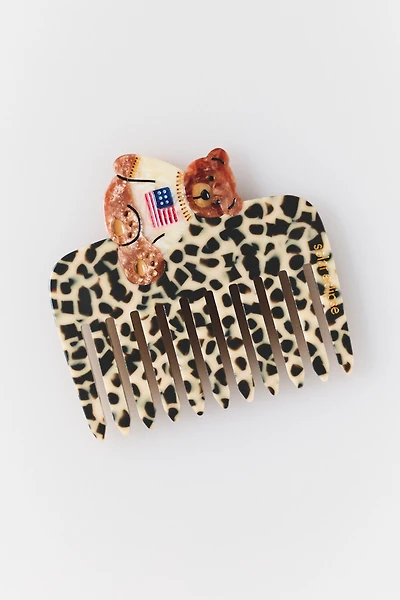 Solar Eclipse Handpainted Pocket Comb