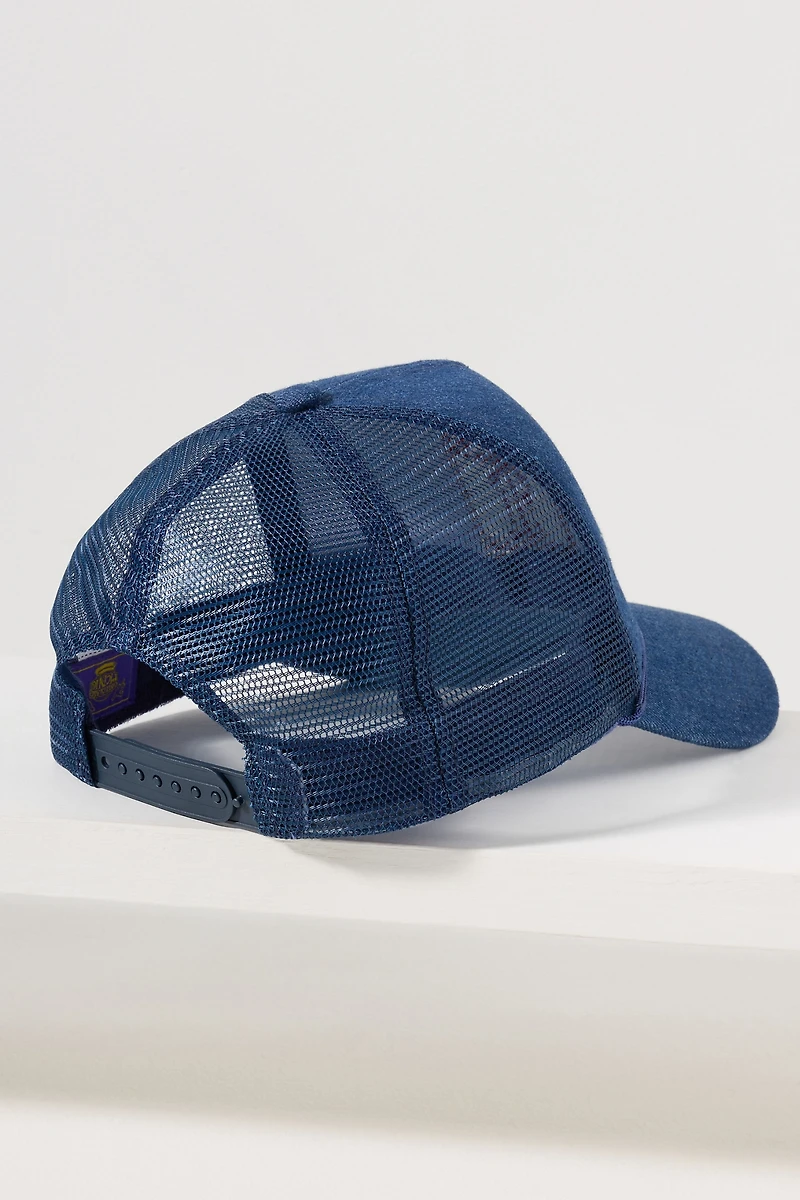 Coney Island Picnic Embroidered Palm Trucker Hat