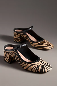 Maeve Block-Heel Mary Jane Mules