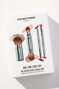 Otis Batterbee Retractable Makeup Brush Set
