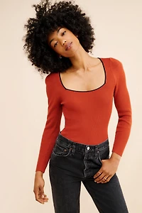 Maeve Square Neck Sweater