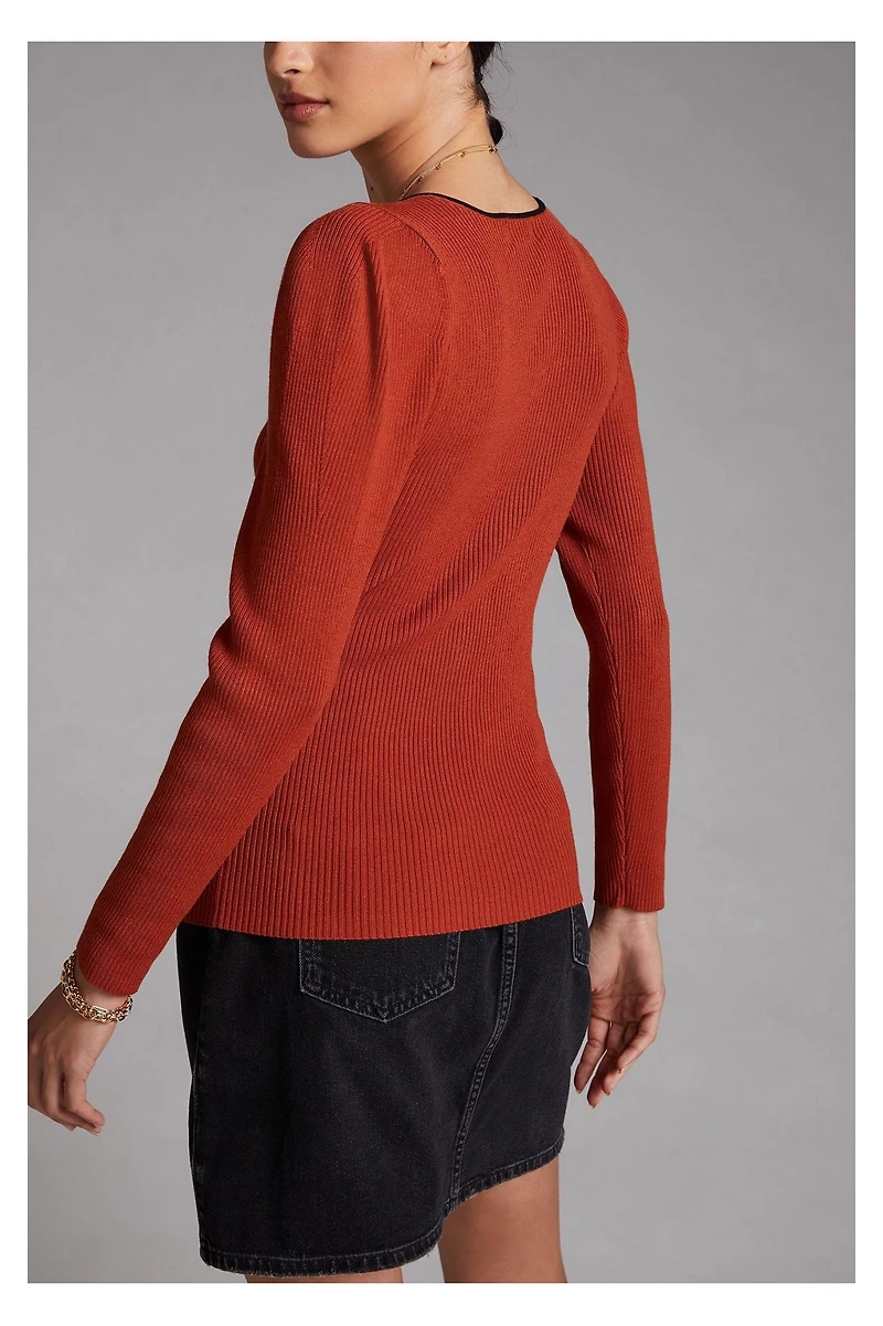Maeve Square Neck Sweater