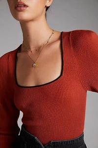 Maeve Square Neck Sweater