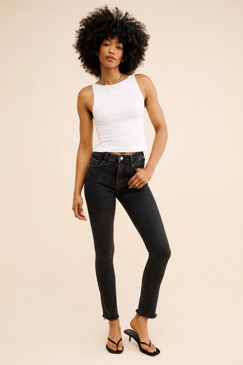 Pilcro The Cigarette Slim Straight Jeans