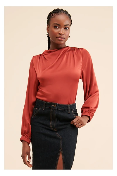ASTR the Label Veronica Open-Back Top