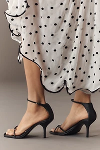Reformation Gigi Strappy Mid Heeled Sandals