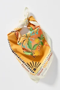 Vismaya Summer Edit Cotton Square Scarf