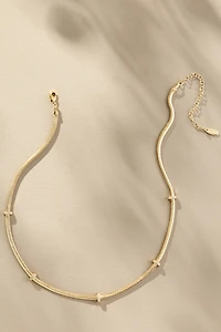 Herringbone Spacer Necklace