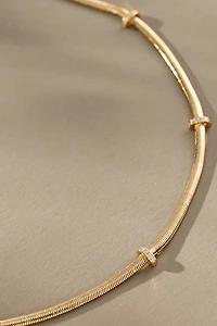 Herringbone Spacer Necklace