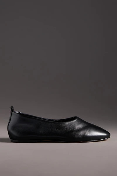 By Anthropologie Leather Glove Ballet Flats