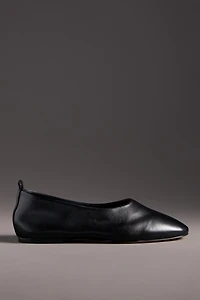 By Anthropologie Leather Glove Ballet Flats