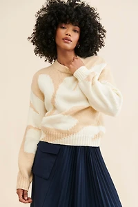 Møn Renn Farren Intarsia Knit Sweater