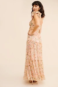 ASTR the Label Fritillaria Floral Maxi Dress