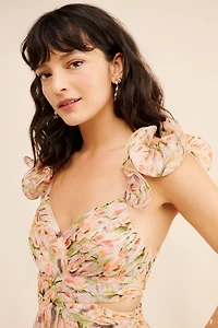 ASTR the Label Fritillaria Floral Maxi Dress