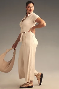 Maeve Wrapped Culotte Jumpsuit