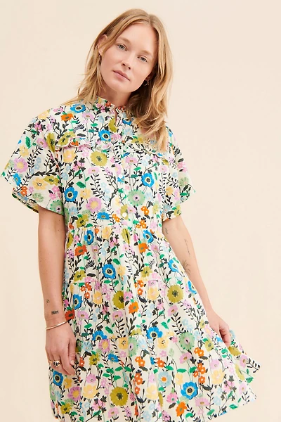 Ro's Garden Vibeka Ruffle Mini Dress