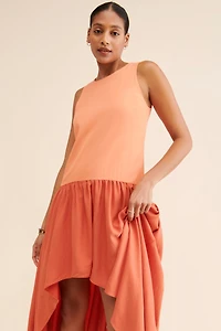Hutch Colorblock Asymmetrical Dress
