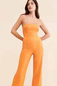 4th & Reckless Martina Strapless Jumpsuit