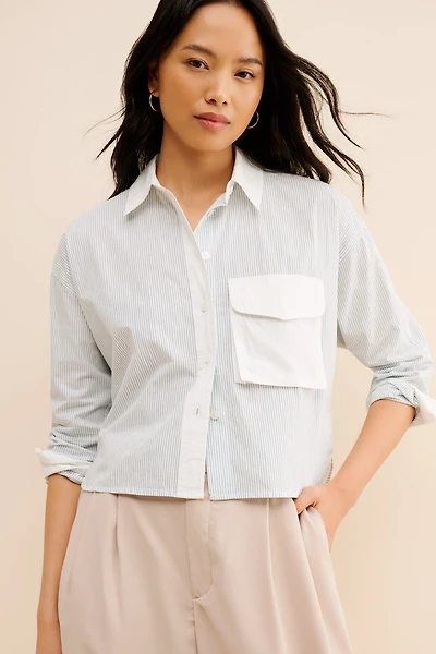 Madewell Utility Cropped Shirt