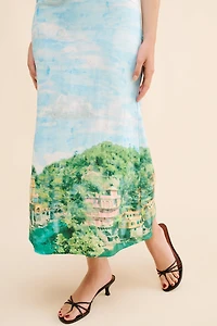 Never Fully Dressed Scenery May Midi Dress