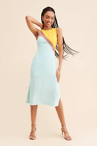 Hutch Sleeveless Colorblock Dress