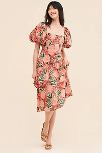 FARM Rio Pineapple Bloom Dress