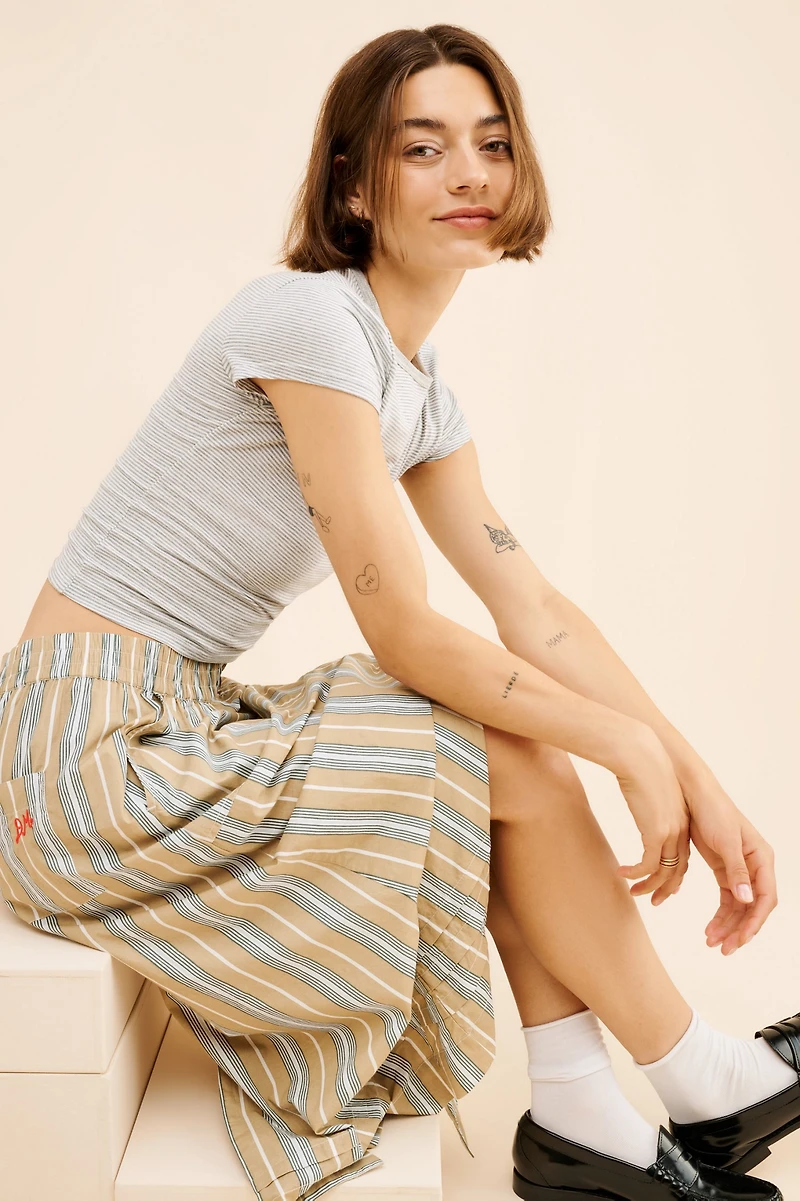 Damson Madder Nava Pocket Midi Skirt