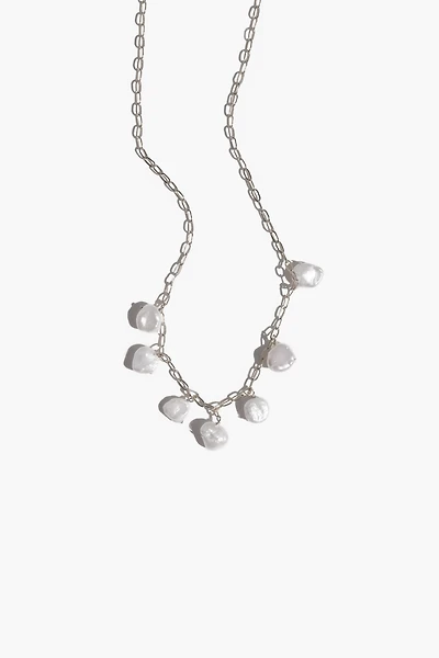 MUNS Playa Pearl Charm Necklace