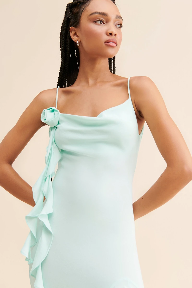 AFRM Rizzo Slip Maxi Dress