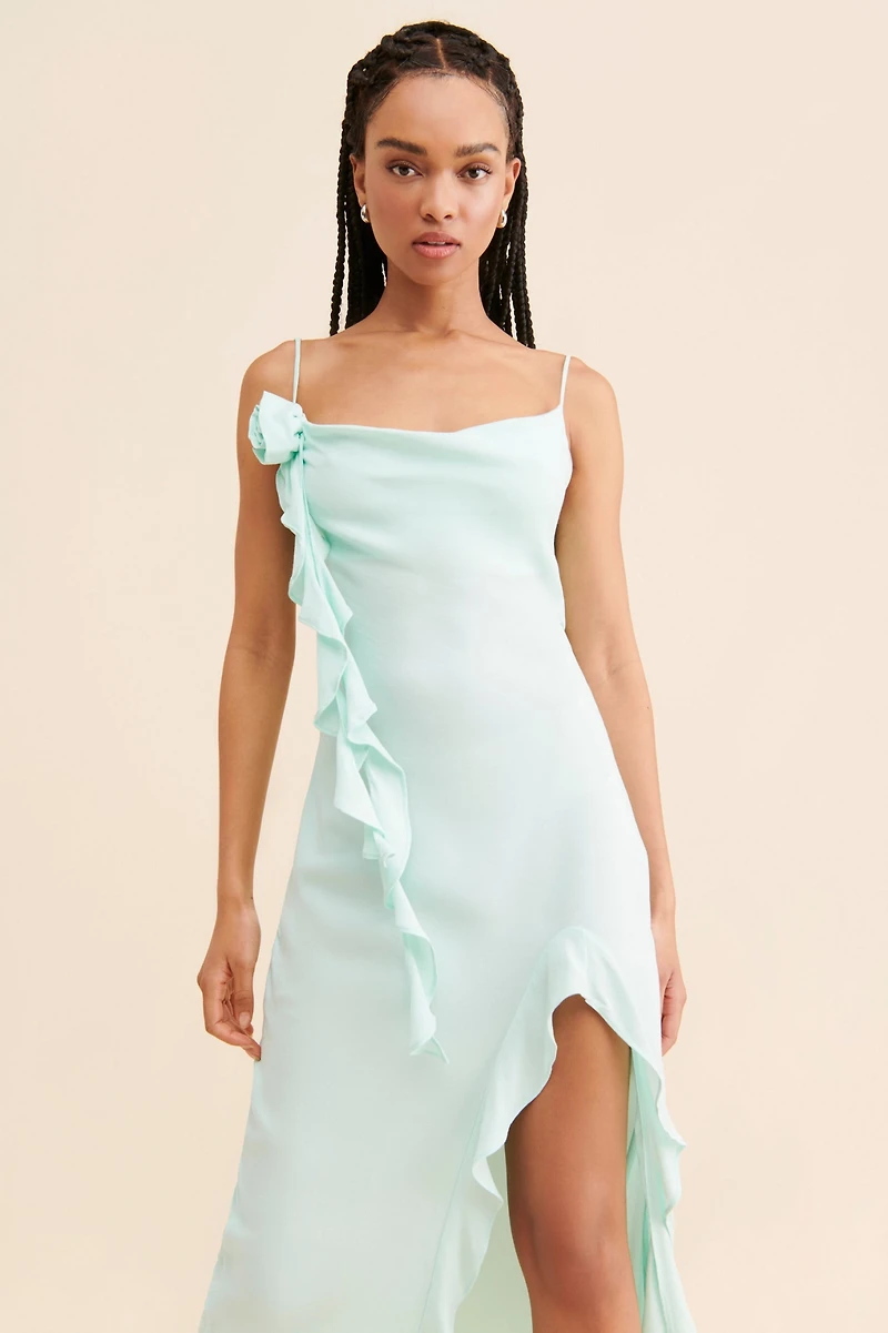 AFRM Rizzo Slip Maxi Dress