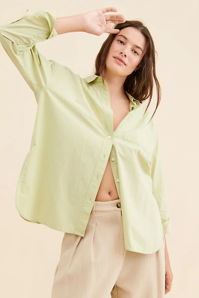 Madewell Oversized Patch Pocket Shirt