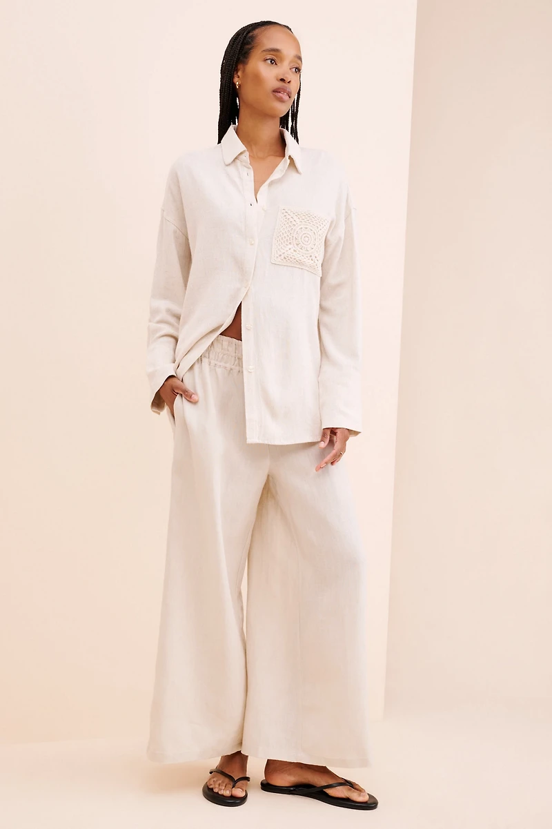 4th & Reckless Lianna Button Down Top