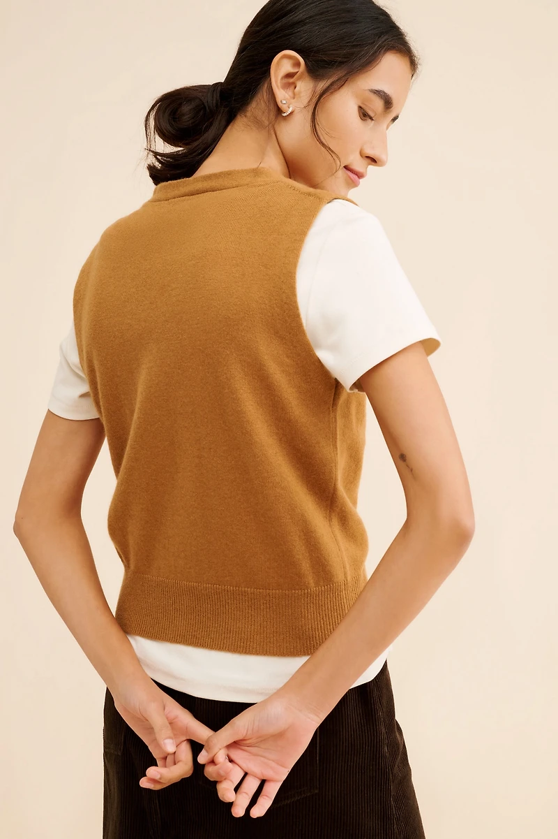 ASTR the Label Eira Wool Blend Sweater Vest