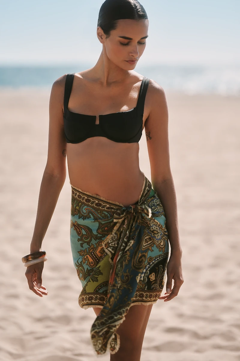 ALÉMAIS Printed Scarf Sarong