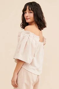 Sovere Origami Off-The-Shoulder Top