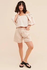 Sovere Origami Off-The-Shoulder Top