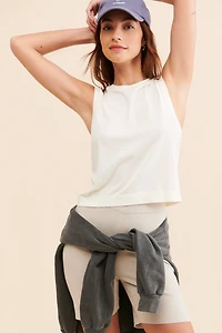 Varley Page Seamless Cropped Tank