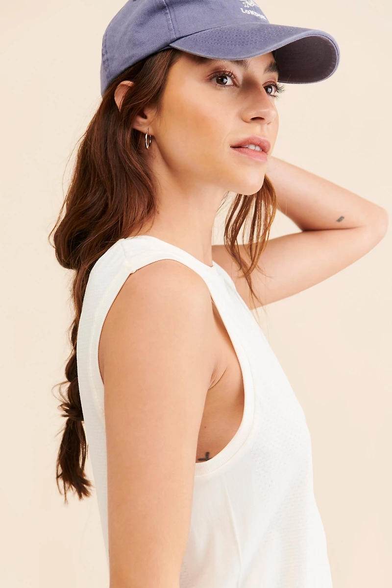 Varley Page Seamless Cropped Tank