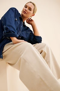 Good American Ease Relaxed Jeans