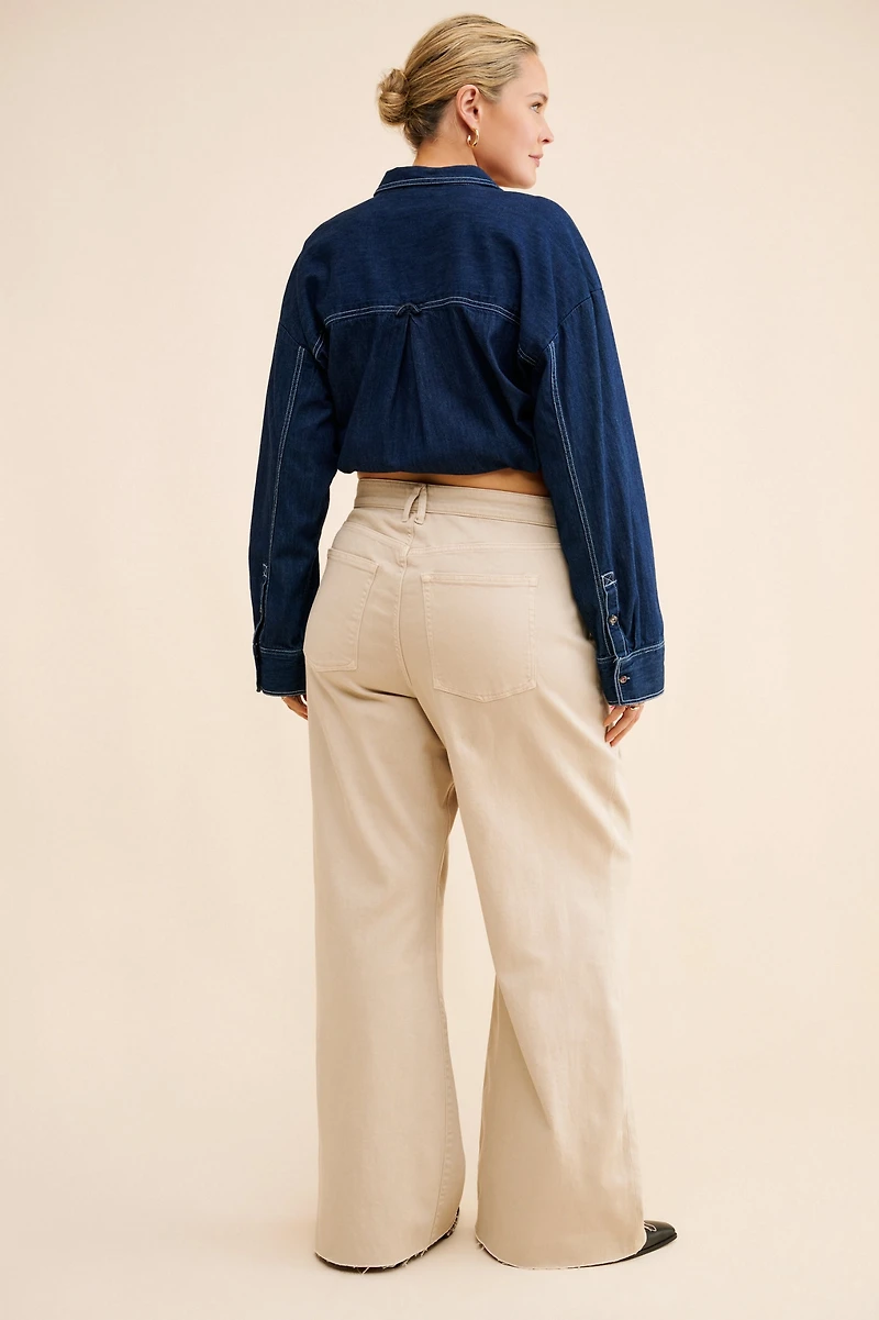 Good American Ease Relaxed Jeans