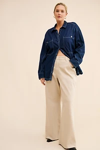Good American Ease Relaxed Jeans