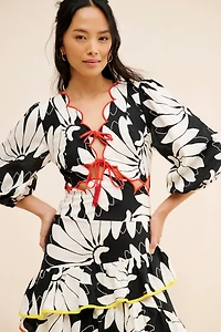 FARM Rio Cutout Tiered Maxi Dress