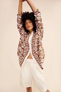 Poplin Long-Sleeve Buttondown Shirt