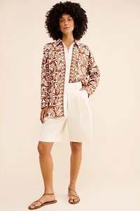 Poplin Long-Sleeve Buttondown Shirt