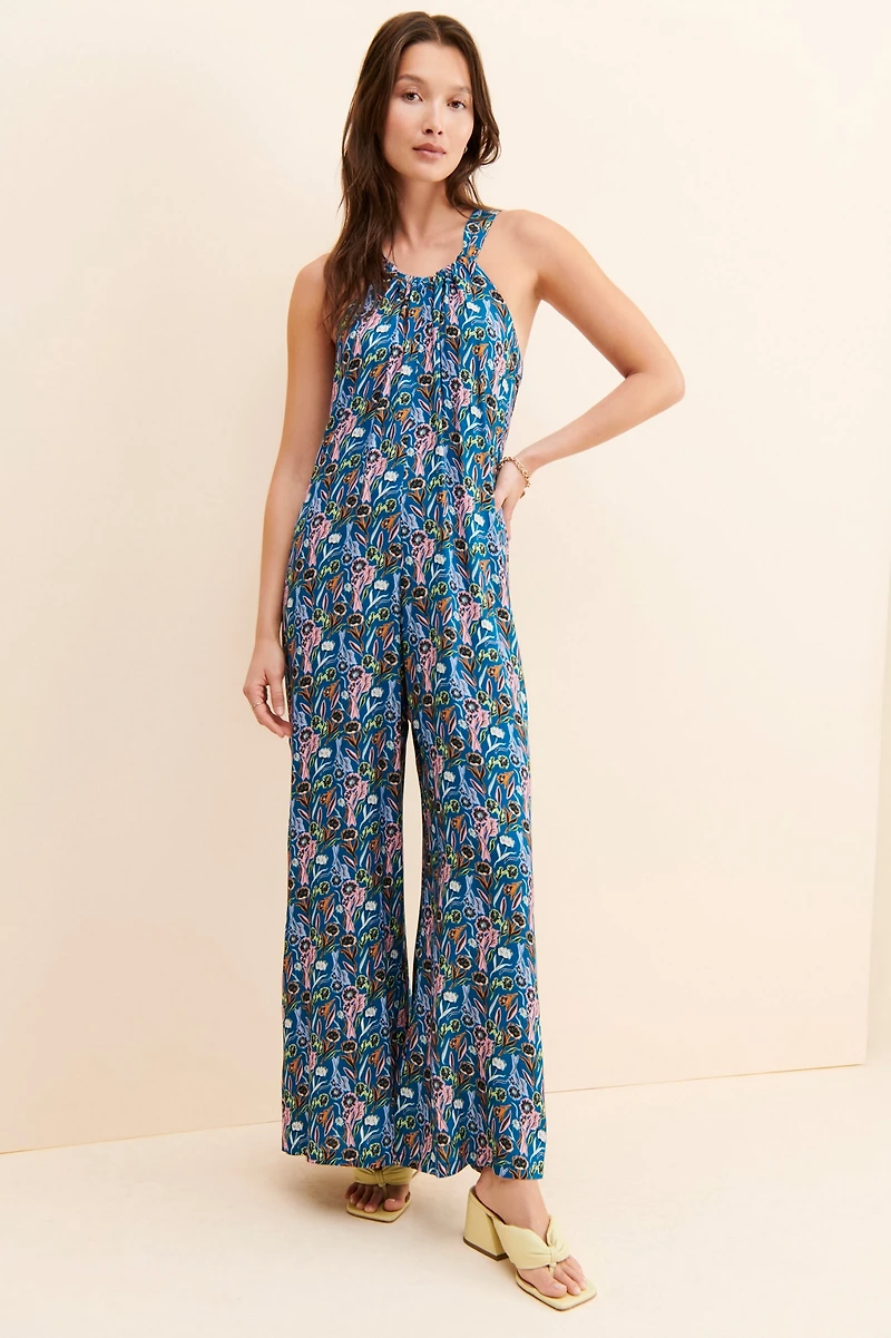 Corey Lynn Calter Sienna Tie Back Jumpsuit